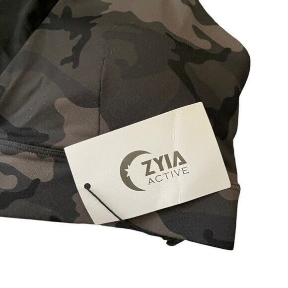 ZYIA FOREST CAMO ADJUSTABLE MESH BRA SIZE XL - Picture 7 of 11